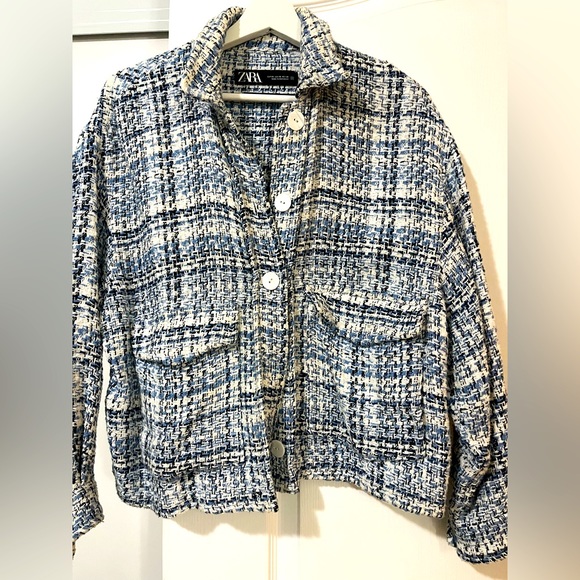 Zara Tweed Jacket - Picture 1 of 4
